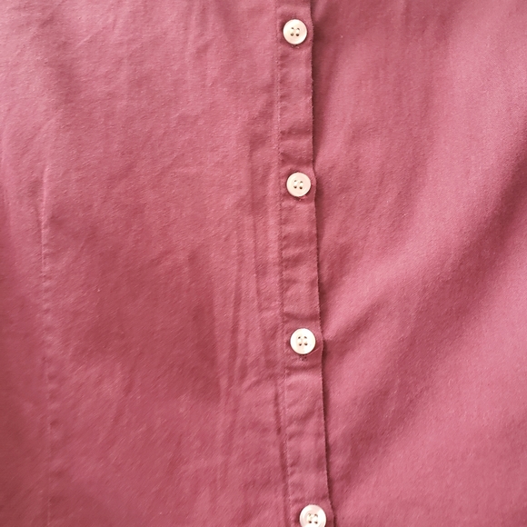 Women's Tristan and Iseut XL Burgundy Shirt Size XL - Picture 5 of 10